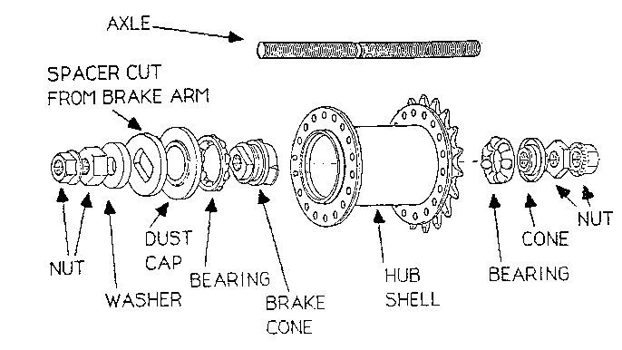 bicycle rear wheel bearings